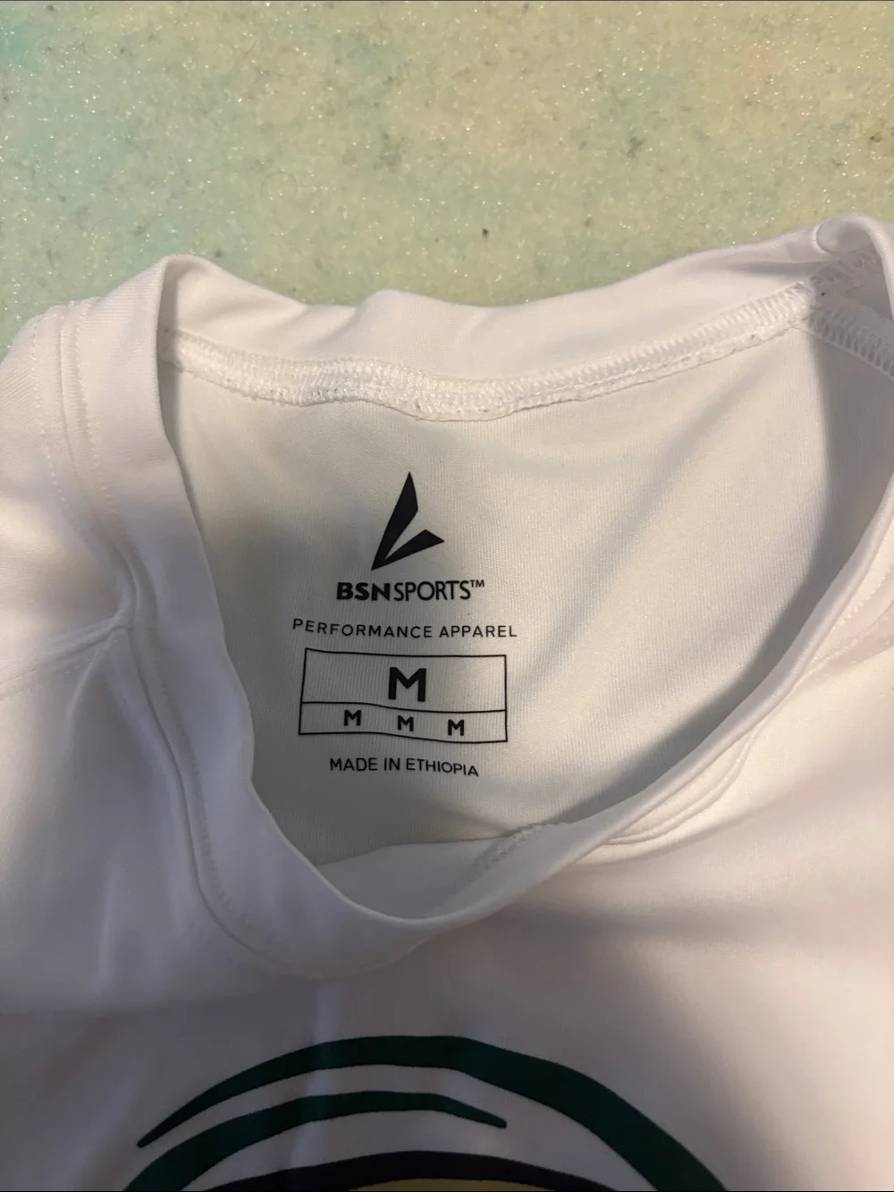 Bemidji State Hockey Short Sleeve Logo Workout Tee in White